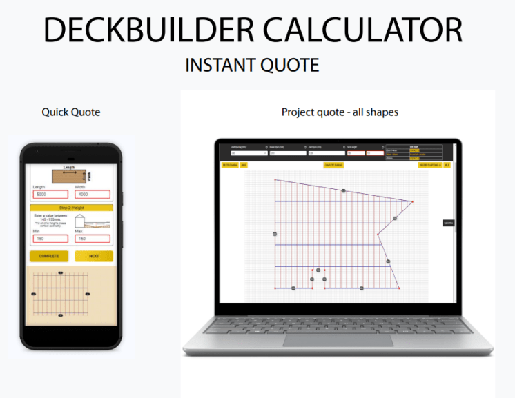 Online Deck Calculator