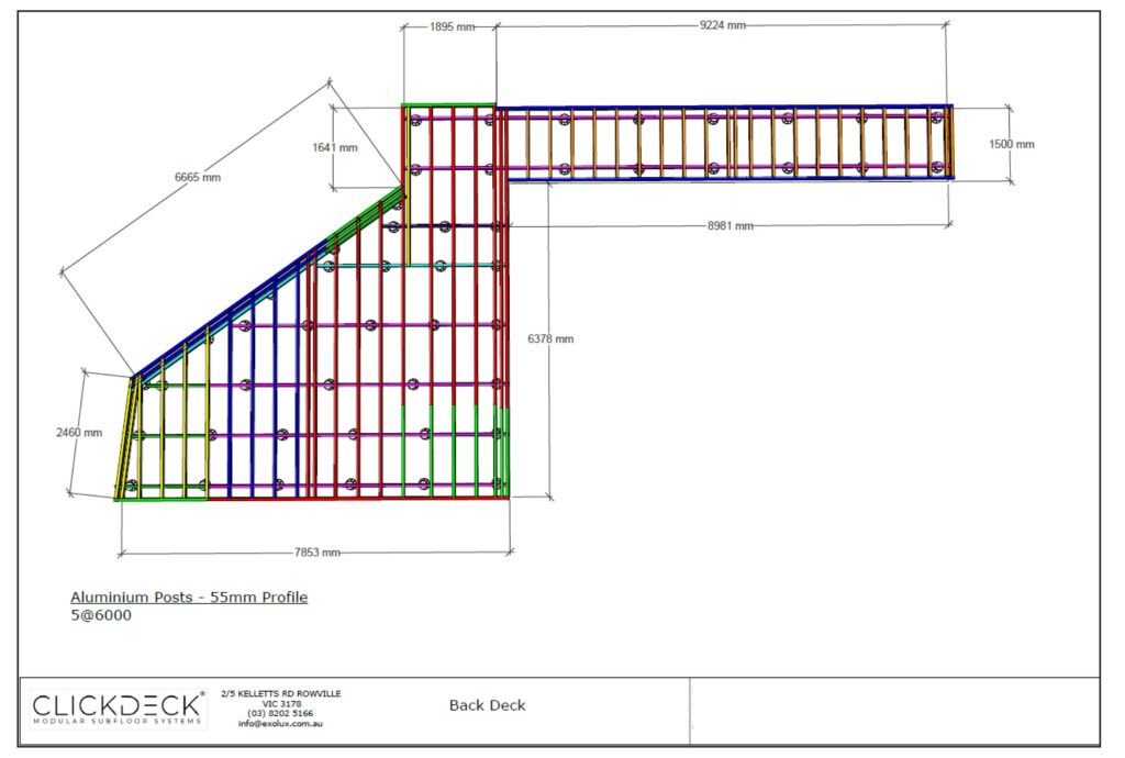 Colour Coded Plans