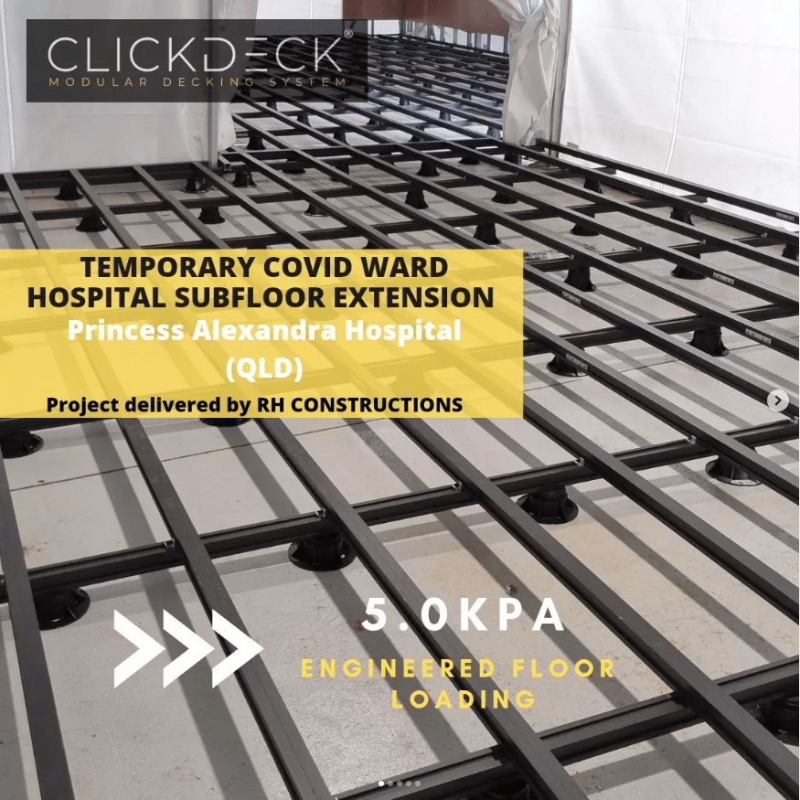 Commercial Decking - Hospitl Subfloor Extention