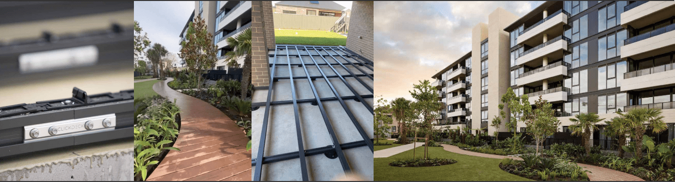 A variety of images demonstrating modular subframe uses